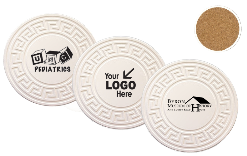TerraCoasters Embossed Coasters - Bulk TerraCoasters Embossed Coasters - Bulk